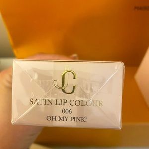 Jimmy Choo satin lip colour (oh my pink )